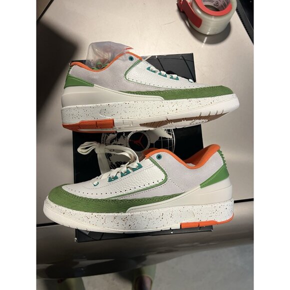 Titan Nike Wmns Air Jordan 2 Retro Low DV6206 183 Size 8.5 US Women | New | Good - Picture 1 of 9